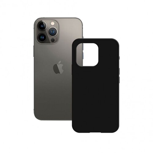 Ksix silikonska zaštitna maska za iPhone 14 Plus, crna Cene