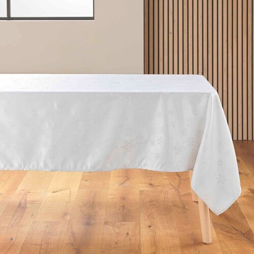 Douceur d int&amp;eacute;rieur Stolnjak s božićnim motivom od jacquarda 140x300 cm Flocons &amp;ndash; Slike