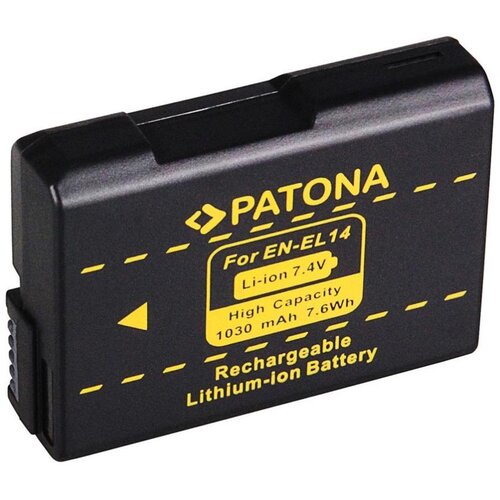 OTB PATONA - Akumulatorska baterija za Nikon EN-EL14, 1030 mAh, Li-Ion Cene