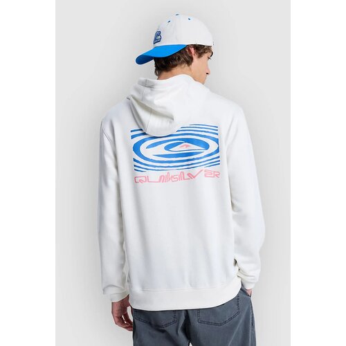 Quiksilver Screen Classic Surf Pulover s kapuco iz flisa snow white Cene