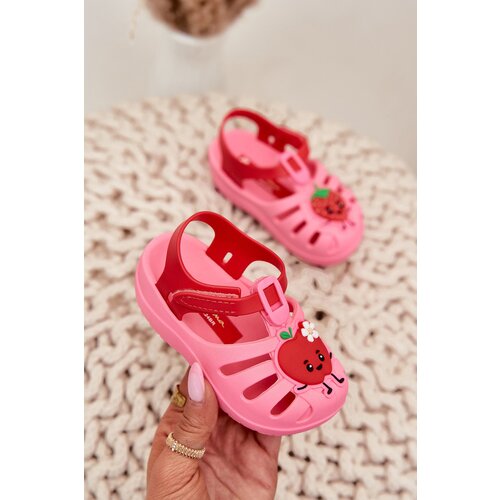 Ipanema Children's Velcro Sandals Fruits 83615 Summer XIV Pink-Red Cene