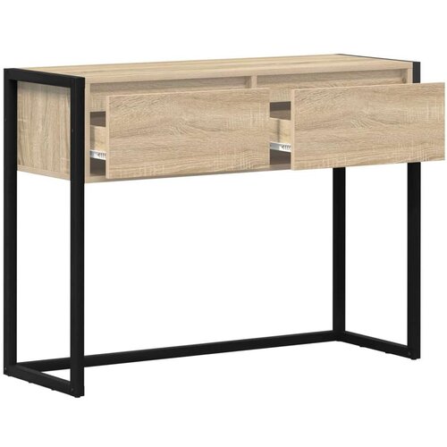 VidaXL Konačna Stolić Sonoma 100 x 36 x 75 cm Konstruirano drvo Slike