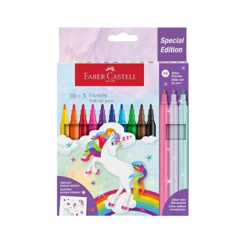 Amphora &Scaron;kolski flomaster Faber-Castell Castle Unicorn, 13 komada Cene