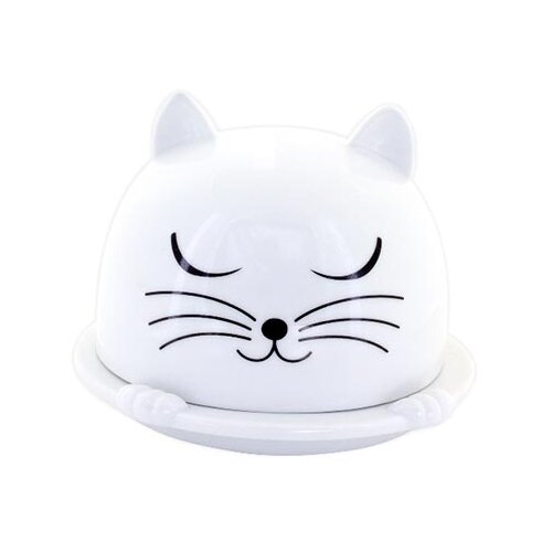 Pylones posuda za puter - patapon, white cat Slike