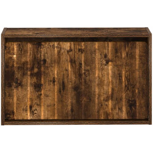  Ormar za cipele na zidu ZWOLLE 71 x 17 x 43 cm Dimljeni hrast Slike