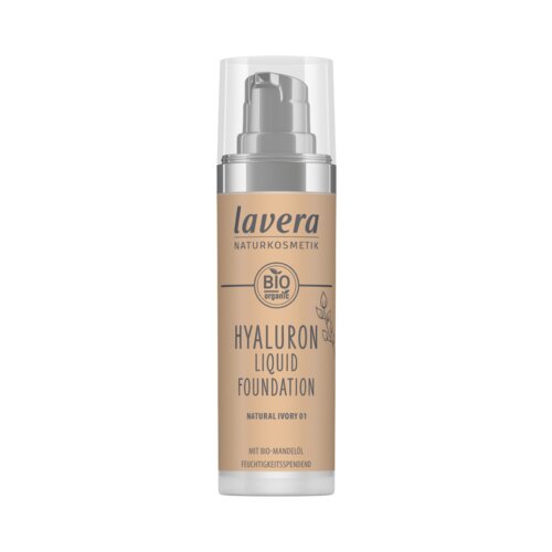 Lavera hyaluron liquid foundation - 01 natural ivory Slike
