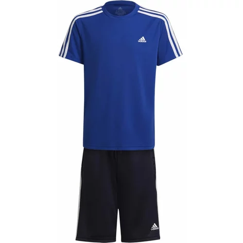 Adidas Otroška majica in kratke hlače B 3S T SET Modra