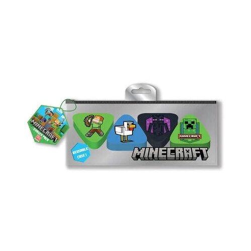 Pyramid International Set Gumica Za Brisanje Minecraft - Characters Eraser Cene