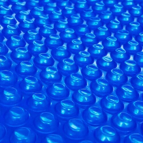  Plutajući Okrugli PE Solarni Pokrivač za Bazen 250 cm Plavi Slike