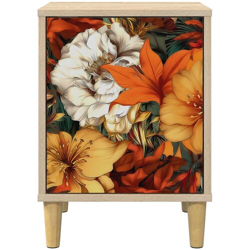  Noćni ormar GENNEP Hrast sonoma 36 x 33 x 50 cm Slike