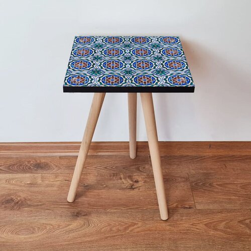 Hanah home klub sto Shp50, 35x42x35 cm, Šareni Cene