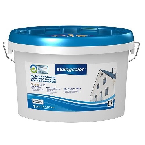 SWINGCOLOR Fasadna barva (barva: bela, 1 l) Slike