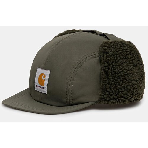 Carhartt WIP Oltera Ear Guard Earflap Kapa s &amp;scaron;iltom cypress Slike