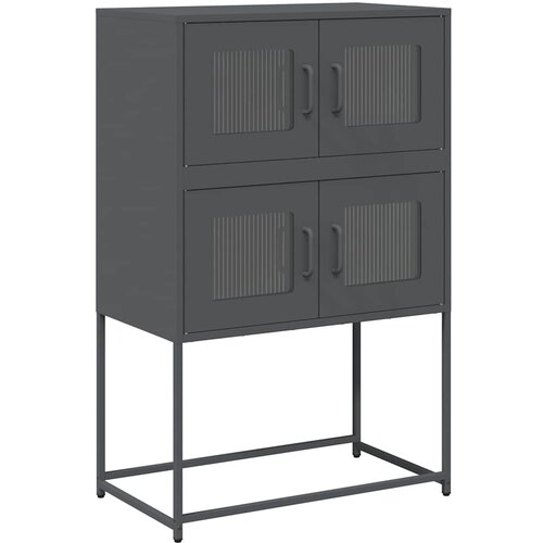 Maison Chic Komoda - Predalnik Anthracite 68x39x107 cm Jeklo, (21715628) Slike