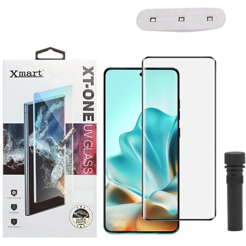 Nanobit Zaštitno staklo za Motorola Edge 60 XMART UV Glue Full Cover + lampa Cene
