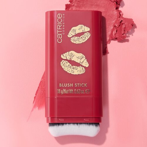 Catrice KISS &amp;amp; GLOW kremasto rdečilo v paličici odtenek C02 Amor&amp;#039;s Fave 18 g Slike
