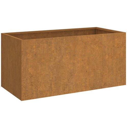 Maison Chic Cvetlično korito - Cvetlični Lonec 62x30x29 cm corten jeklo, (21789450) Cene