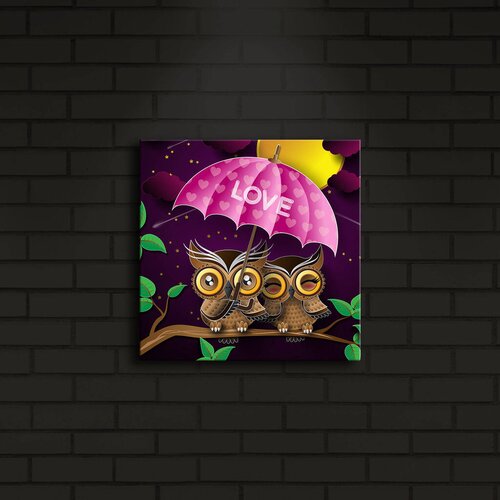 Wallity Slika sa LED osvetljenjem 2828İACT-13, 28x28 cm Cene