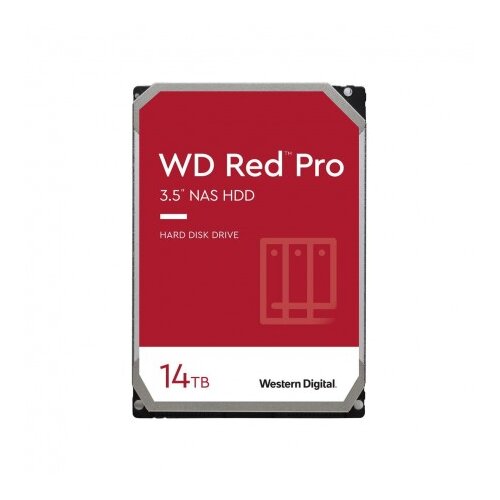 Western Digital 14TB SATA3 HDD Red Pro NAS Slike
