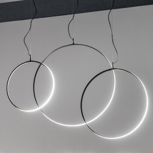 Ideal Lux led luster na sajli circus LED/33W/230V prečnik 60 cm cri 90 crna Slike