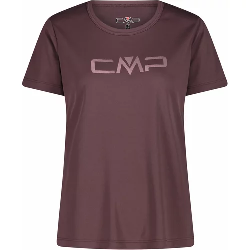 CMP Športna majica 39T5676P Roza Regular Fit