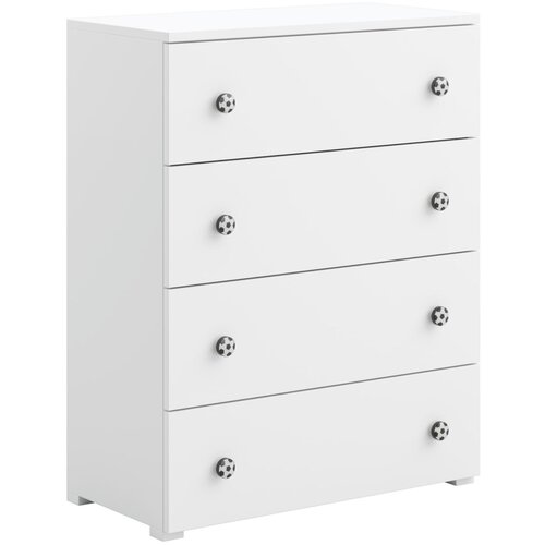 Kobi Furniture Komoda Emily bela - nogometni ročaji, (21960851) Slike