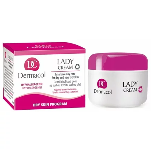 Dermacol lady Cream hidratantna krema za suhu i vrlo suhu kožu 50 ml za žene