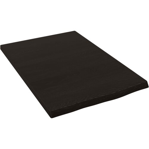 Maison Chic Stenska polica - Viseča Polica temno rjava 40x60x2 cm trdna hrastovina, (21784638) Cene