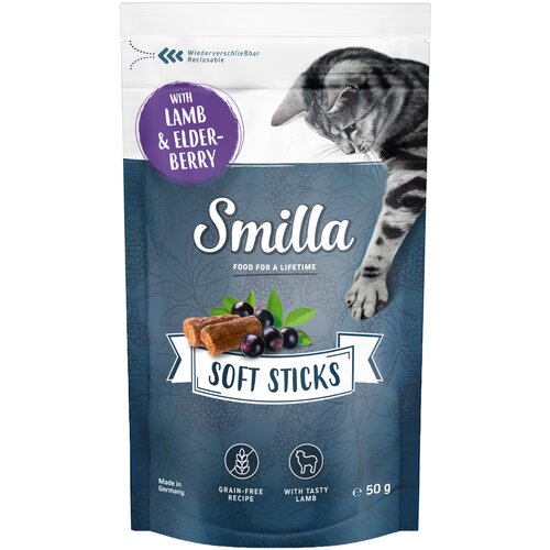 Smilla Varčno pakiranje Soft Sticks 3 x 50 g - Jagnjetina in bezeg Cene