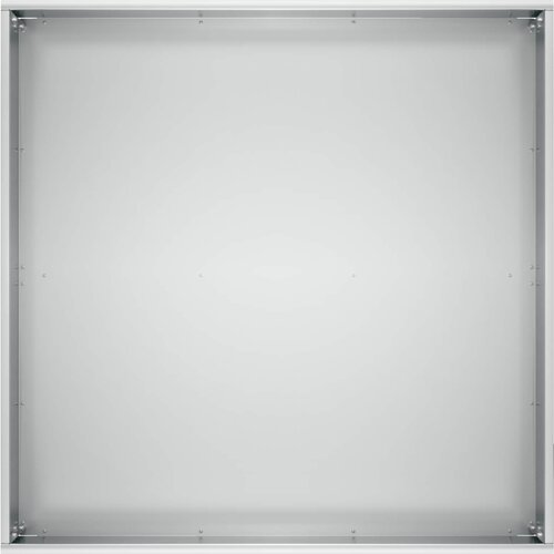  Vrtna saksija 2 kom. Srebrna 40 x 40 x 30 cm Pocinčani čelik Slike
