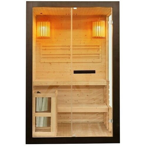  Finska sauna Panorama Black (D x Š x V: 120 x 130 x 200 cm, 3,5 kW) Cijene