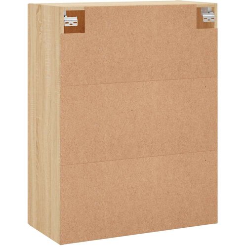 vidaXL Stenska omarica 2 kosa sonoma hrast 69,5x34x90 cm Cene