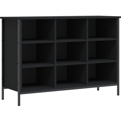 Maison Chic Omarica za obutev - Kopa za čevlje črna 100x35x70 cm inženirski les, (21777379) Slike