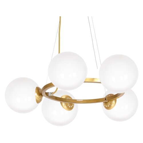  Luster na sajli VIENNA 5xE14/40W/230V zlatna Slike