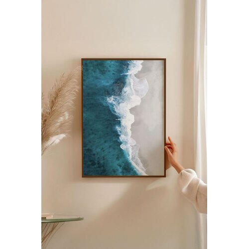 Wallity Uokvirena slika Lmnmdlkahve50, 33x48 cm Cene