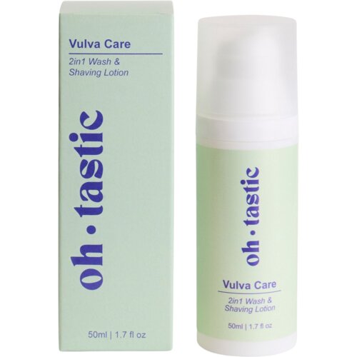 ohtastic 2in1 Sensitiv Wash & Shaving Gel - 50 ml Cene