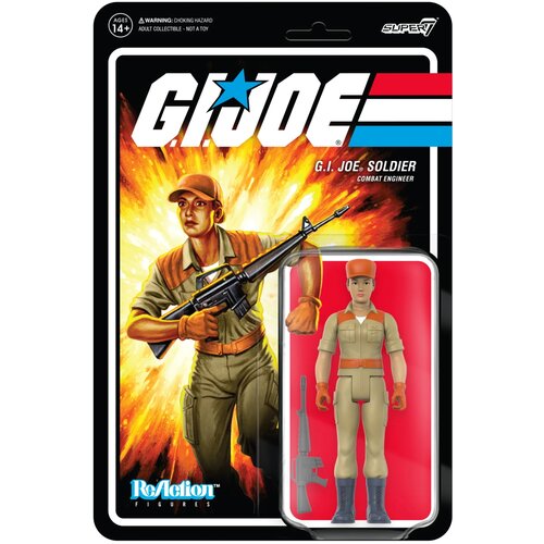 Grupo figura reakcija gi joe ženska bojni inženir, bun hair tan, (20839052) Slike