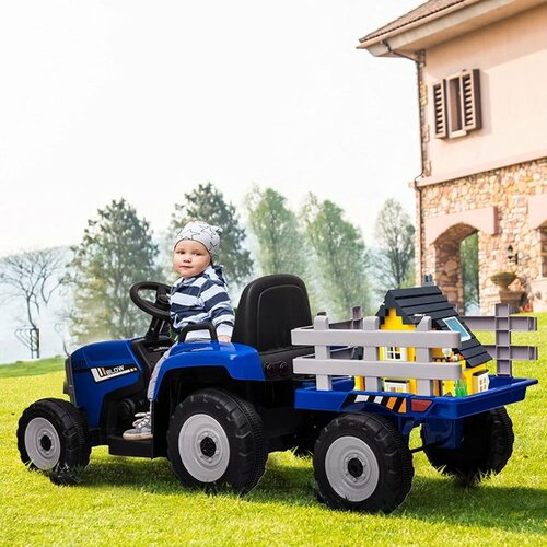 Traktor na akumulator model 261 plavi Slike
