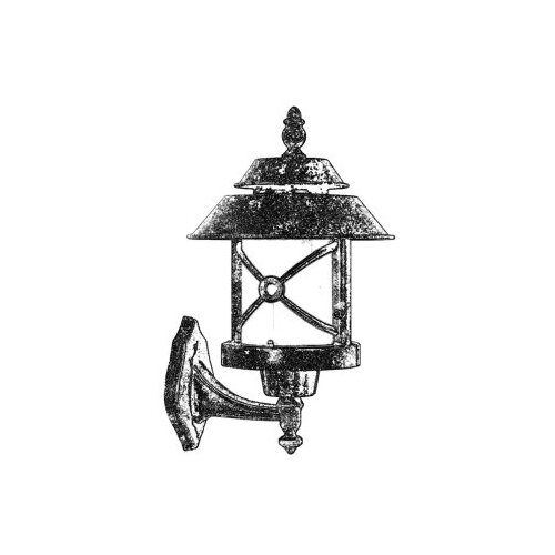 Opviq Vanjska zidna lampa BAP-68199-BKR-M1, 40 cm, IP65, E27, 40W, Smeđa Slike