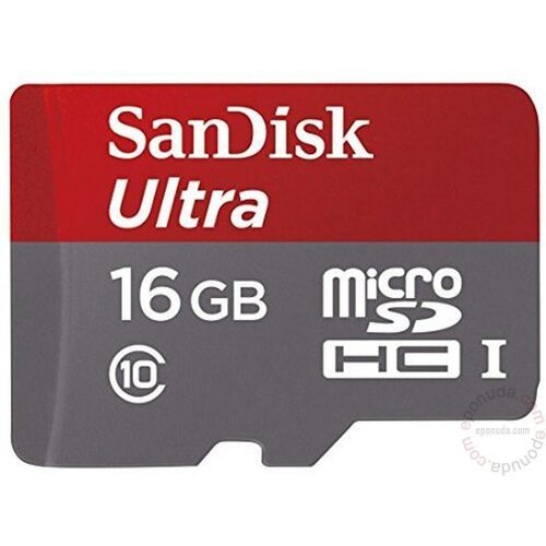 Sandisk SD 16GB Micro Ultra, 48mb/s, class 10, android 66982 memorijska kartica Slike