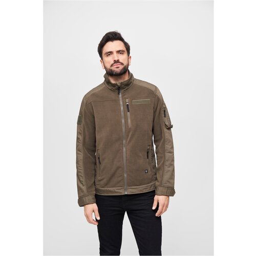 Brandit Ripstop Fleece Jacket Olive Slike