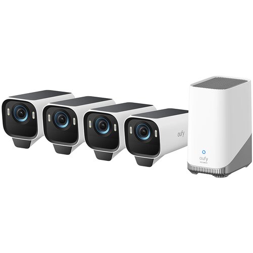 Anker EufyCam S3 Pro 4-Cam Kit - Black+White Slike