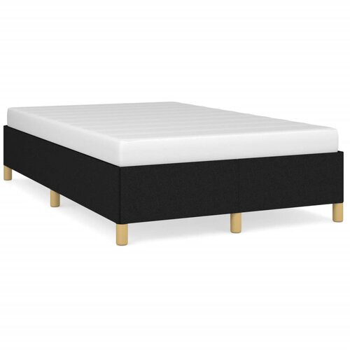 vidaXL Okvir kreveta crni 120 x 190 cm od tkanine Cene