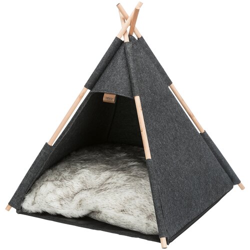 Trixie skrivalica Tipi - antracit Slike