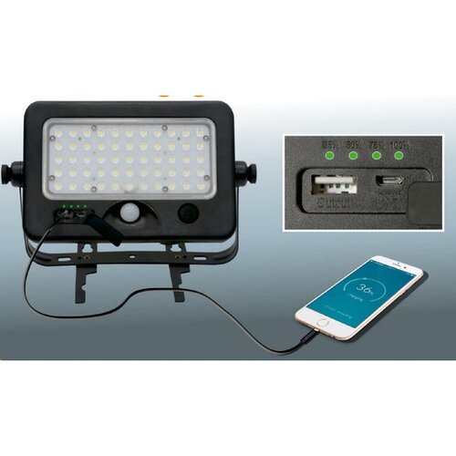 Home solarni led reflektor sa senzorom pokreta FLP1100SOLAR Slike