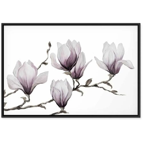 Slika - Painted Magnolias (1 Part) Wide 60x40 Slike