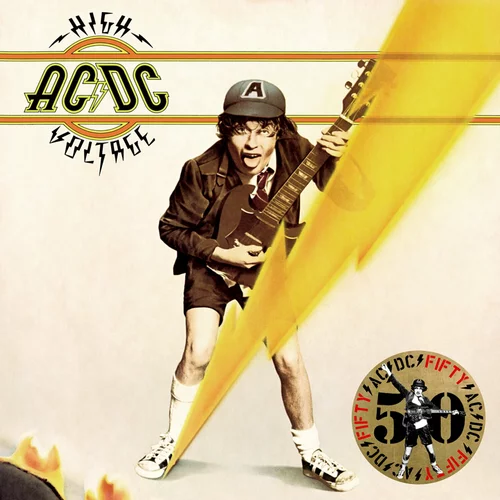 ACDC - High Voltage (Gold Metallic Coloured) (Limited Edition) (LP)