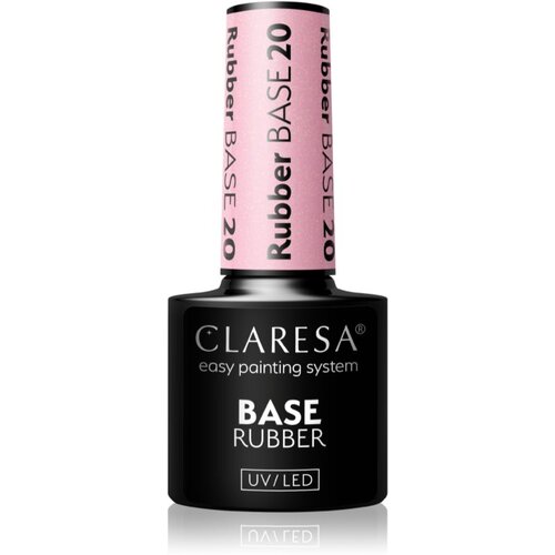 Claresa UV/LED Base Rubber podlak za gel nohte odtenek 20 5 g Slike