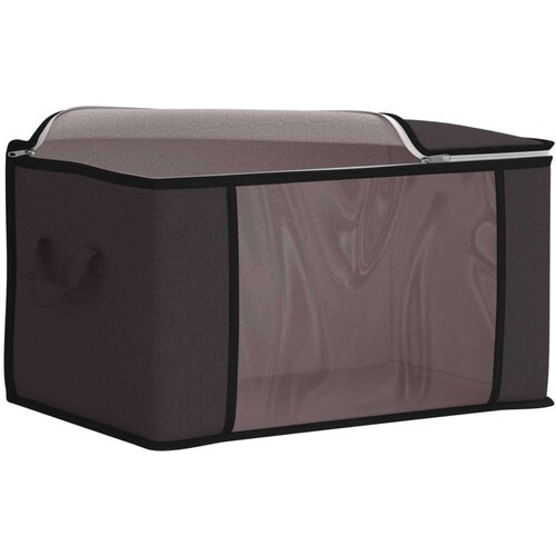  Kutija za pohranu s prozirnim bočnim oknom 2 pcs Antracit - Antracit 2 70 x 40 x 18 cm Cijene