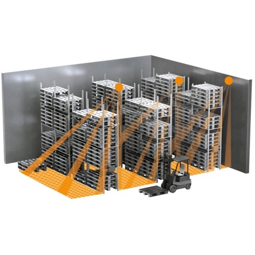 Steinel 058296 - senzor pokreta is 345 mx highbay V3 knx IP54, četvrtastog oblika, beo Slike